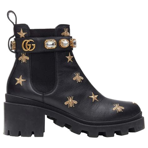 gucci bee style trainers|gucci bumblebee boots.